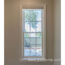 Vertical sliding double single-sided glass sash